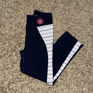 Marvel Captain America 3/4 length leggings